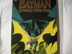 Greatest Batman Stories Ever Told 