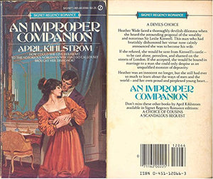 Kihlstrom April : Improper Companion 