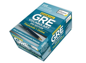 Essential GRE Vocabulary, 2nd Edition: Flashcards + Online 