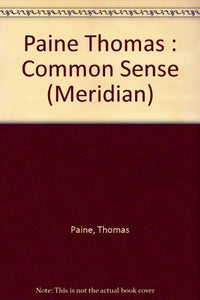 Paine Thomas : Common Sense 