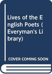 Lives of the English Poets 