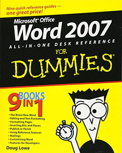 Word 2007 All-in-one Desk Reference For Dummies 