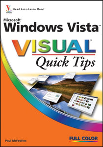 Microsoft Windows Vista Visual Quick Tips 