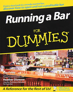 Running a Bar For Dummies 