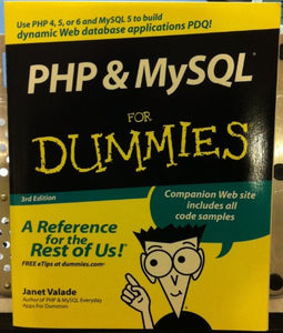 PHP and MySQL For Dummies 