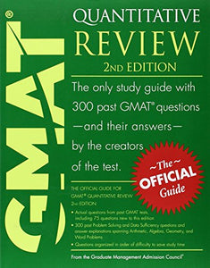 The Official Guide for GMAT Quantitative Review 