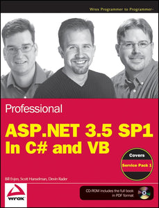 Professional ASP.NET 3.5 SP1 Edition 