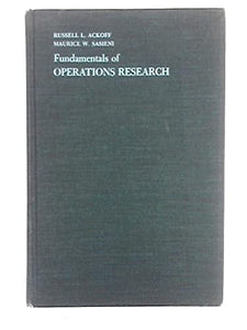 Fundamentals of Operations Research 