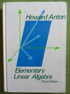 Elementary Linear Algebra 