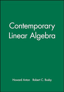 Student Solutions Manual to accompany Contemporary Linear Algebra 