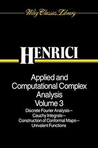 Applied and Computational Complex Analysis, Volume 3 