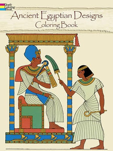 Ancient Egyptian Designs Coloring Book 