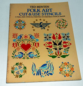 Folk Art Cut and Use Stencils 