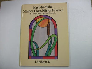 Easy to Make Stained Glass Mirror Frames 