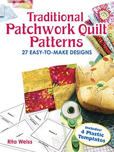 Traditional Patchwork Quilt Patterns with Plastic Templates 