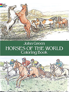 Horses of the World Colouring Book 