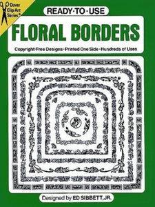 Ready-To-Use Floral Borders 