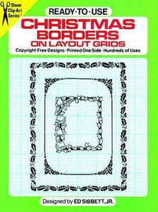 Ready-to-Use Christmas Borders on Layout Grids 