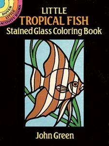 Little Tropical Fish Stained Glass 