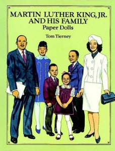 Martin Luther King Jr. and His Family Paper Dolls in Full Colour 