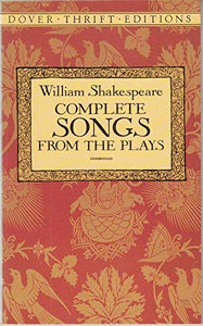 Complete Songs from the Plays 