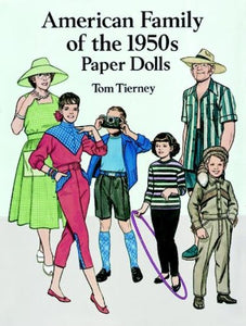 American Family of the 1950s Paper Dolls 