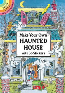 Make Your Own Haunted House with 36 Stickers 