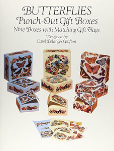 Butterflies Punch-out Gift Boxes 