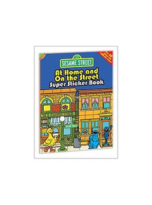 Sesame Street Classic at Home and on the Street Super Sticker Book 