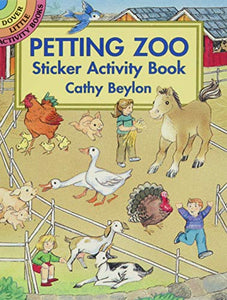 Petting Zoo Sticker Activity Book 