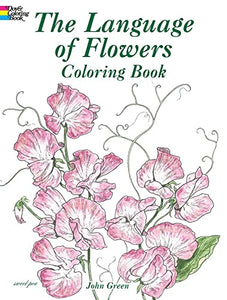 The Language of Flowers Coloring Book 