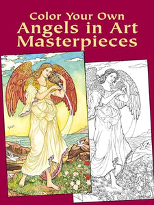 Color Your Own Angels in Art Master 