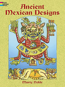 Ancient Mexican Designs Colouring Book 