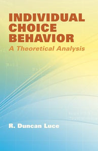 Individual Choice Behavior 