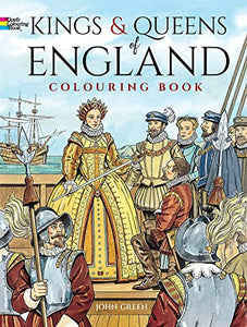 Kings and Queens of England Coloring Book 