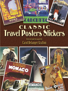 Classic Travel Posters Stickers 