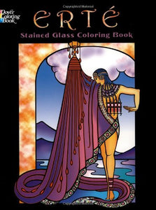 Erte Stained Glass Coloring Book 