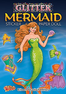 Glitter Mermaid Sticker Paper Doll 