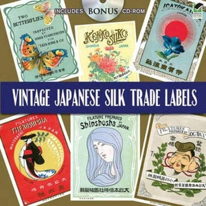 Vintage Japanese Silk Trade Labels 