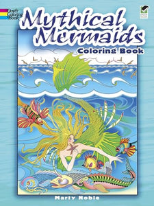 Mythical Mermaids Coloring Book 