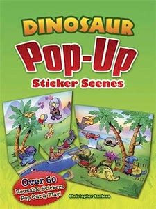 Dinosaur Popup Sticker Scenes 