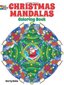 Christmas Mandalas Coloring Book 