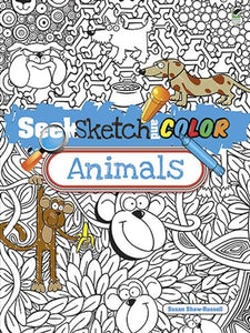 Seek, Sketch and Color -- Animals 