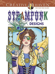 Creative Haven Steampunk Coloring Book 