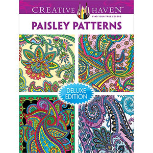 Creative Haven PAISLEY PATTERNS Coloring Book 