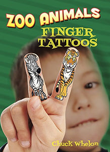 Zoo Animals Finger Tattoos 