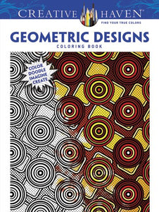 Costco Creative Haven Geometric Designs Coloring Book 