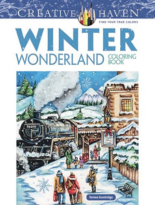 Creative Haven Winter Wonderland Coloring Book 