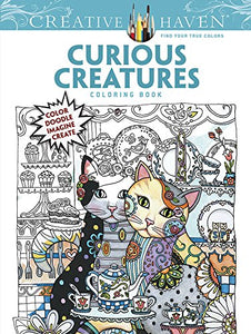 Costco Creative Haven Curious Creatures Coloring Book 