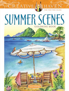 Creative Haven Summer Scenes Coloring Book 